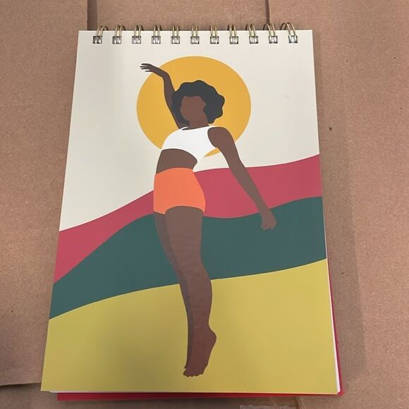 3/$15 New Eccolo unique Women empowering 6x8 in spiral notebook school notepad - Picture 1 of 5